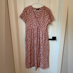 Madewell daisy print dress